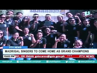 Madrigal singers to come home as grand champions