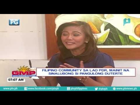 BALITANG TRENDING: Filipino Community sa Lao PDR, mainit na sinalubong si Pangulong Duterte