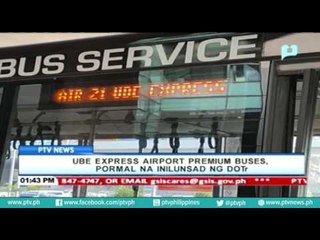 UBE Express Airport Premium Buses, pormal na inilunsad ng DOTr