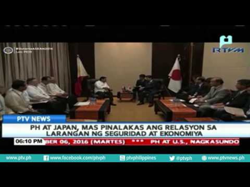 PH at Japan, mas pinalakas ang relasyon sa larangan ng seguridad at ekonomiya