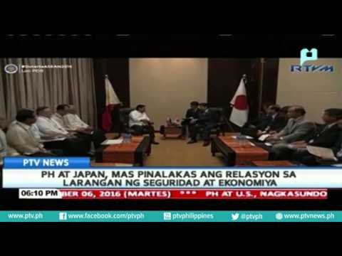 PH at Japan, mas pinalakas ang relasyon sa larangan ng seguridad at ekonomiya