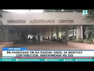 5% hanggang 6% na dagdag-singil sa monthly contribution, inirekomenda ng SSS