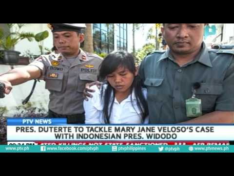 Pres. Duterte to tackle Mary Jane Veloso's case with Indonesian Pres. Widodo