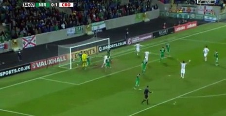 0-2 Duje Cop Goal - N.Ireland 0-2 Croatia - 15.11.2016 HD