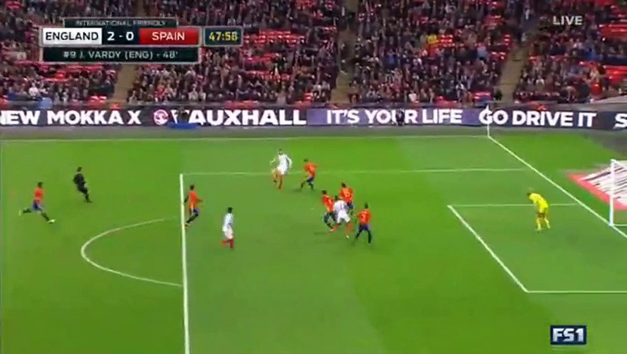 Jamie Vardy Goal HD - England 2-0 Spain - 15.11.2016 HD