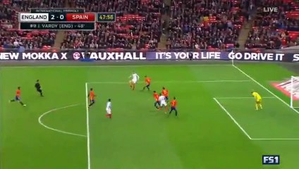 2-0 Jamie Vardy Goal HD - England vs Spain - 15.11.2016 HD