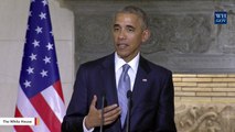 Prsident Obama Warns Against 'Rise In Crude Sort Of Nationalism Or Ethnic Identity' In US