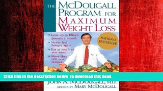 Read books  The McDougall Program for Maximum Weight Loss full online