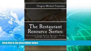 Deals in Books  The Restaurant Resource Series:: Certified Food Safety Manager Exam (CPFM) Study