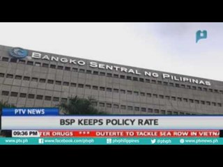 BSP keeps policy rate