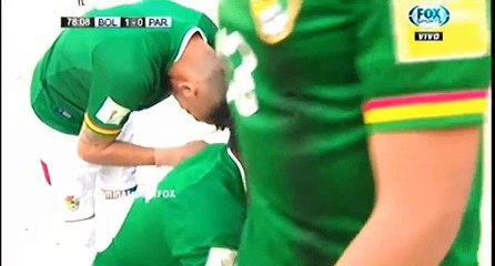 1-0 Moreno M. Goal HD Bolivia 1 - 0 Paraguay 15.11.2016 World Cup - Qualification