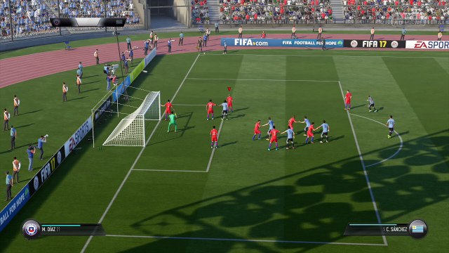 Chile vs Uruguay Fifa 17 Partido clasificatorio copa del mundo Simulacion
