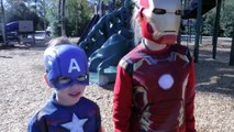 Little Heroes Kid Deadpool vs Iron Man vs Hulk In Real Life | Civil War Episode 7 | SuperHero Kids