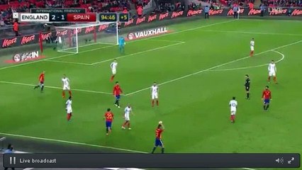 Isco  Goal  England  2-2 Spain 15.11.2016 HD