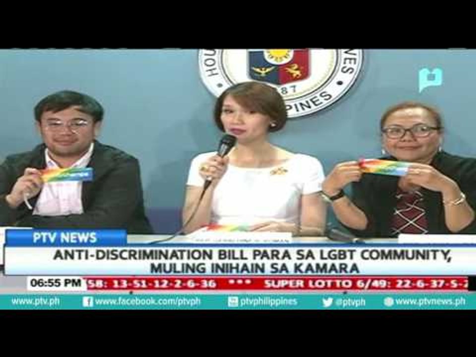 Anti-discrimination bill para sa LGBT community, muling inihain sa kamara