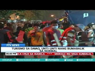 Turismo sa Davao, unti-unti nang bumabalik sa normal