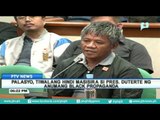 Palasyo, tiwalang hindi masisira si President Rodrigo Duterte ng anumang black propaganda