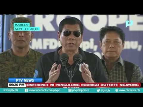 Pres. Duterte, muling tiniyak ang pagsisikap na makamit ang kapayapaan