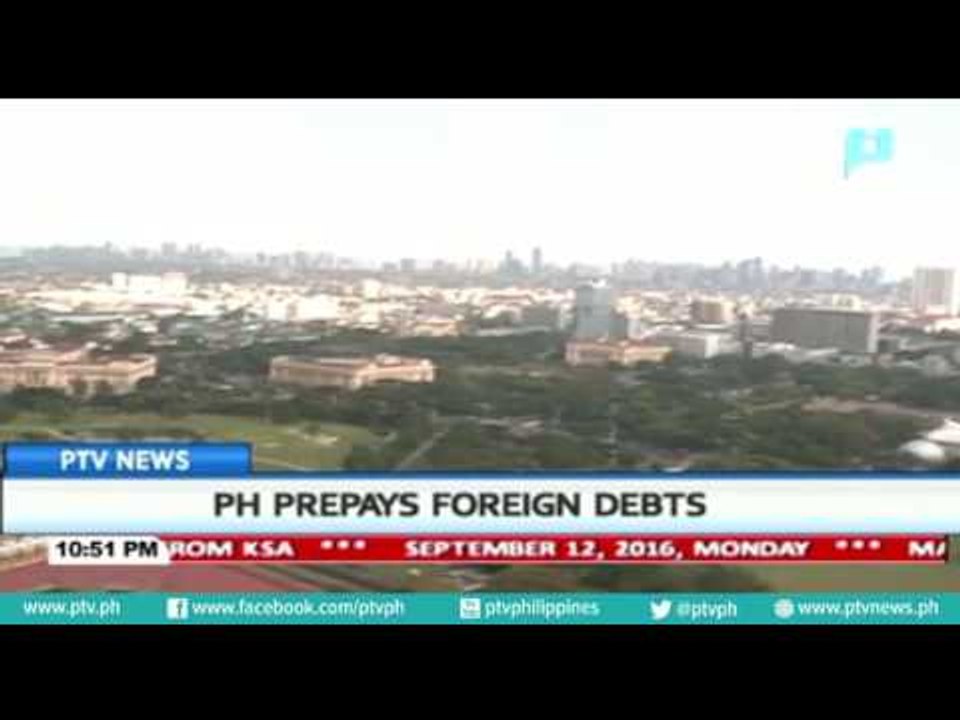 PH prepays foreign debt