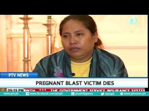 Pregnant blast victim dies