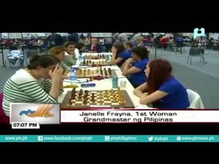 Janelle Frayna, 1st Woman Grandmaster ng bansa