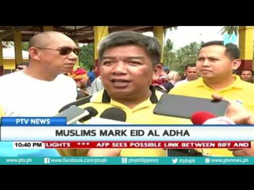 Muslims mark Eid'l Adha