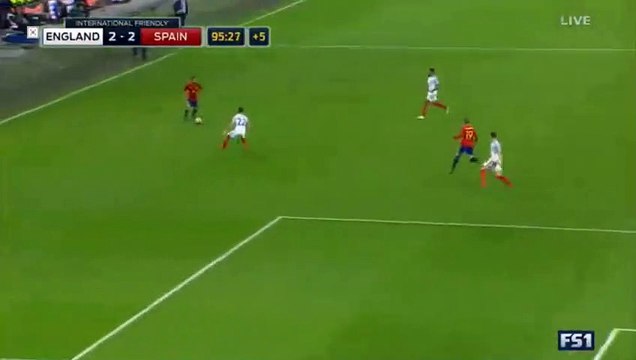 2-2 Isco Last Minute Equalizer Goal HD - England 2-2 Spain - 15.11.2016 HD