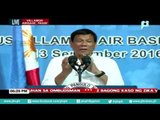 Talumpati ni Pres Duterte sa tropa ng PAF sa Villamor Air Base; pagsali sa inihandang boodle fight