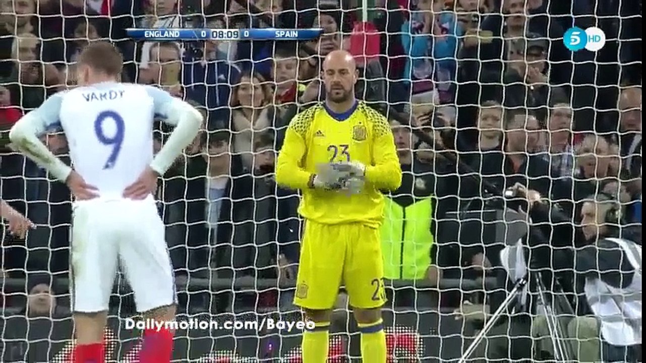 All Goals & HighlightHD - England 2-2 Spain - 15-11-2016 Friendly Match