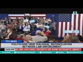 Politicians urge dialogue, reconciliation between law enforcement