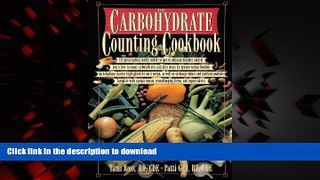 Best book  The Carbohydrate Counting Cookbook online
