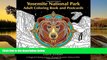 Buy NOW  Yosemite National Park, Adult Coloring Book and Postcards  READ PDF Best Seller in USA