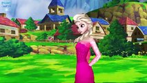 Frozen Elsa Vs Snow White Ringa Ringa Roses And Hokey Pokey Dance For Children Nursery Rhymes