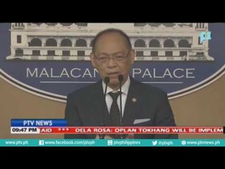 Diokno: Peso plunge has nothing to do with President Rodrigo Duterte's statements against US, EU