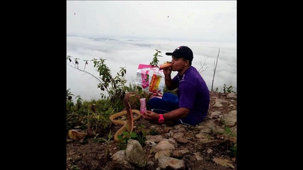 Man lives with Snake