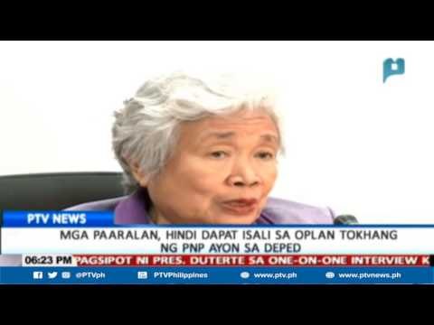 Mga paaralan, hindi dapat isali sa OPLAN Tokhang ng PNP ayon sa DepEd
