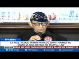 Ex-Pres. Ramos: Pamilya Marcos, dapat humingi ng tawad sa mga biktima ng Martial Law