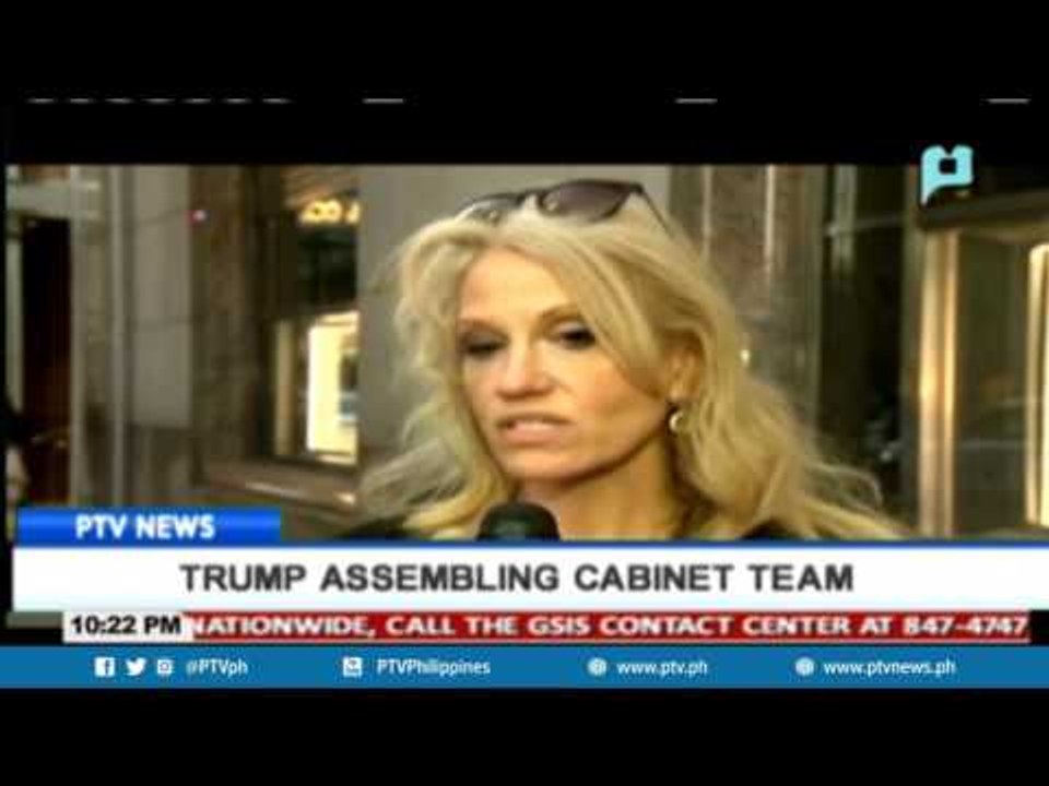 Trump assembling cabinet team
