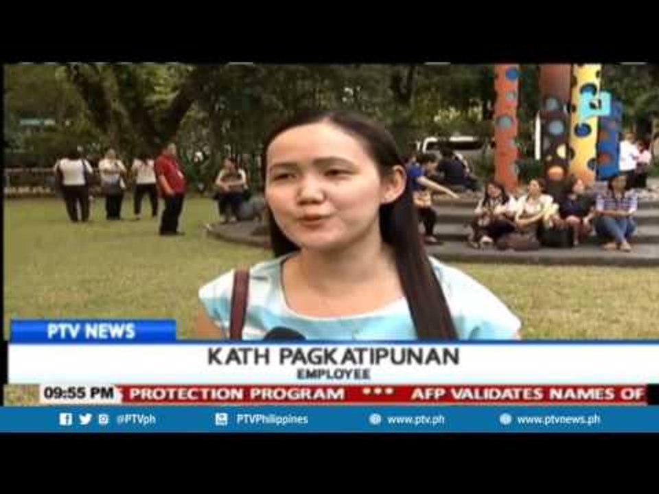 Magnitude 5 quake jolts Quezon