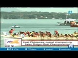 Host Philippines, overall champion ng Asian Dragonboat Championships