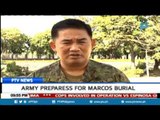 Army prepares for Marcos burial