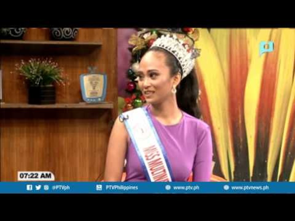 Panayam kay Kristine De Borja tungkol sa Miss Multinational Philippines 2016 ngayong Disyembre