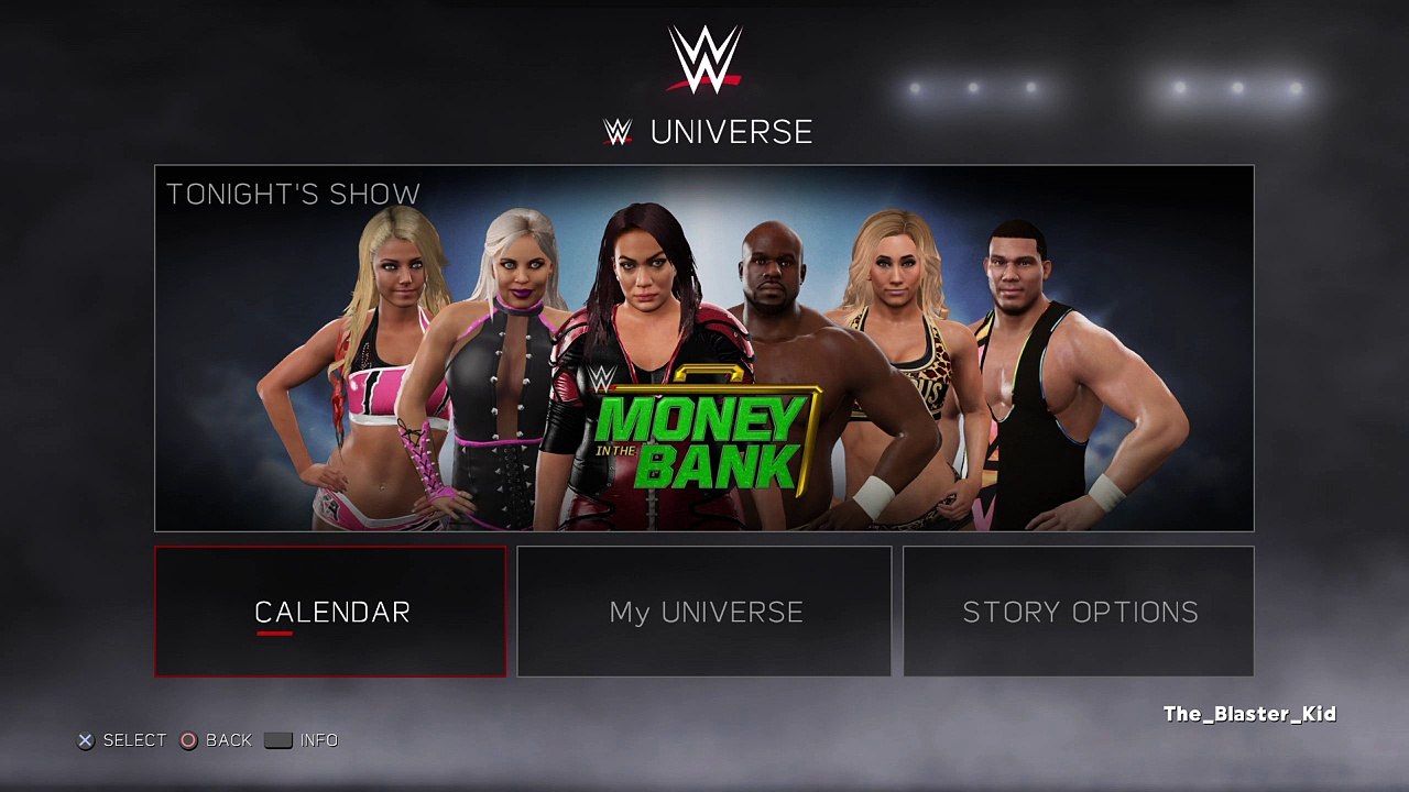 WWE 2K17 - MITB BUG - NO SMACKDOWN SUPERSTARS