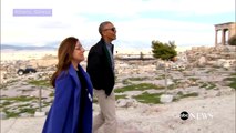 Obama Tours the Acropolis in Athens