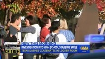 Utah High School Stabbing Spree | Student Slashes Classmates