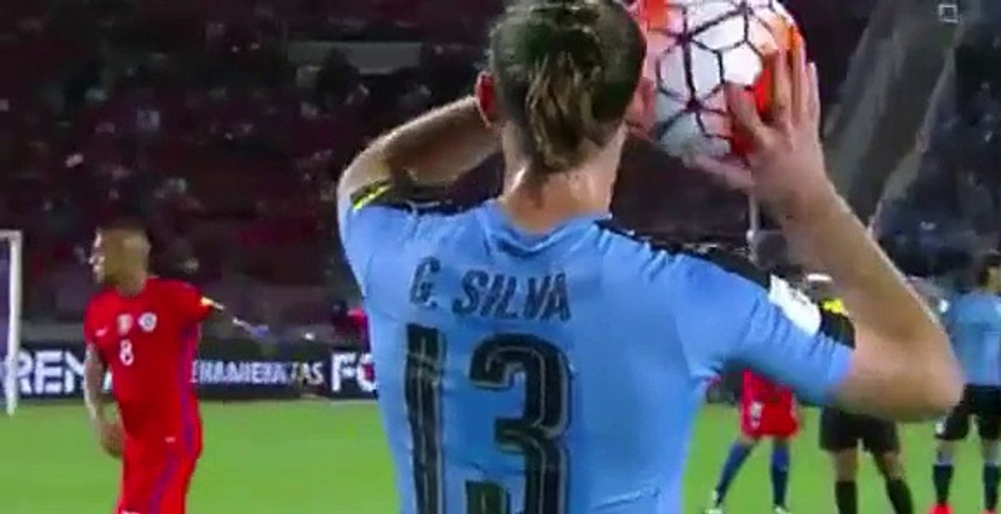 Edinson Cavani Goal HD - Chile 0-1 Uruguay 16.11.2016 / mondial 2018