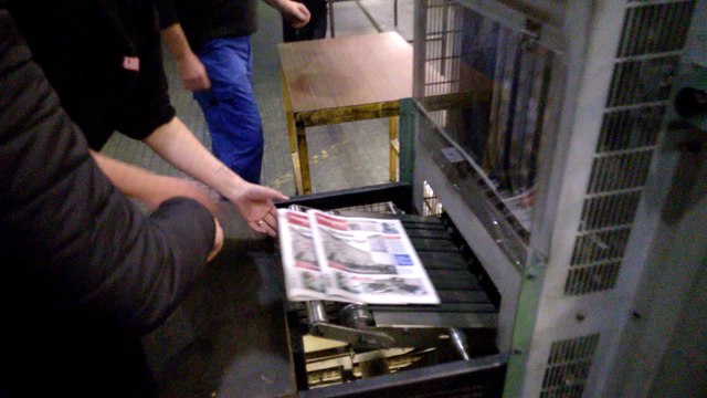 La première impression du nouveau Vosges Matin