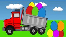 Trucks For Kids - Dumping Surprise Eggs & Learn Colors - Videos For Kids (#2)