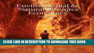 Ebook Environmental and Natural Resources Economics Free Read