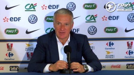 Download Video: Deschamps commente les sifflets pour Corchia et les Bleus